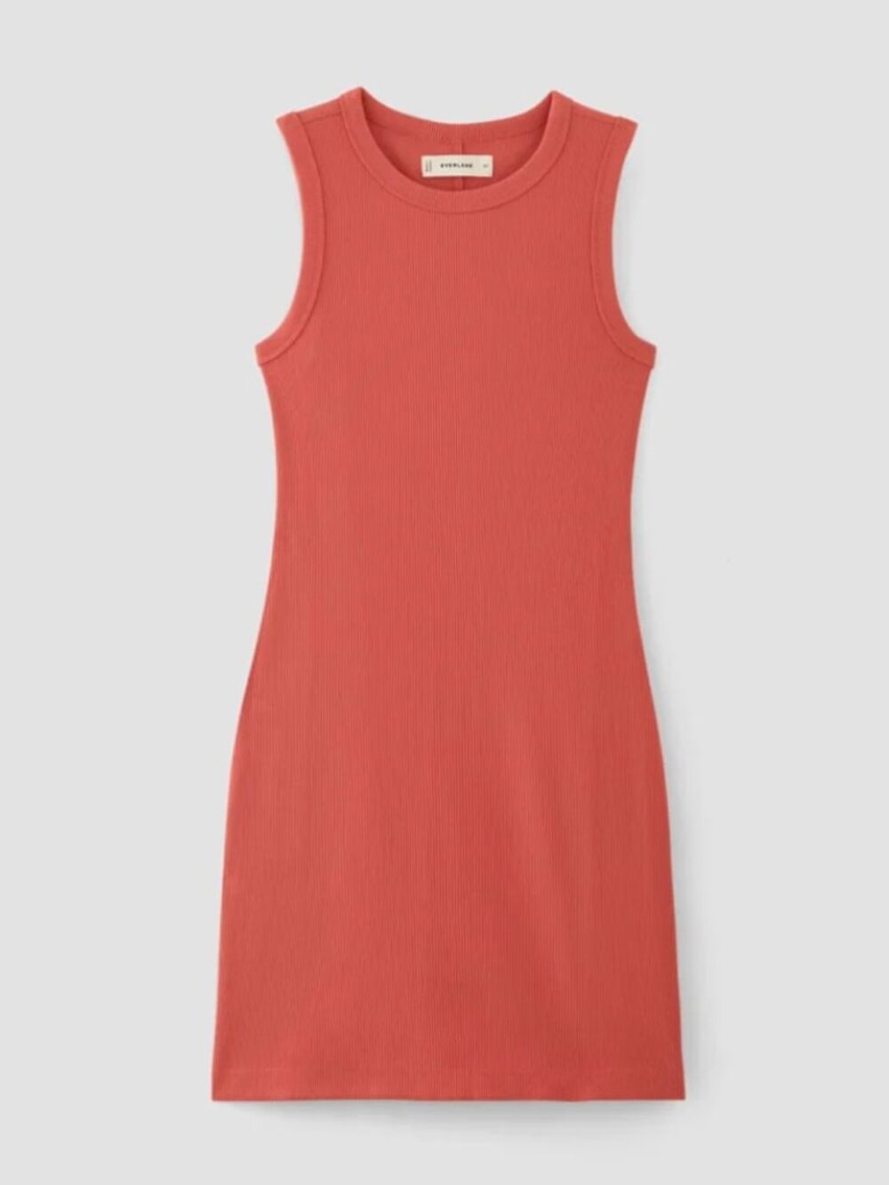 Everlane The Ribbed Mini Dress